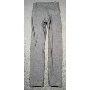 Lululemon Align Leggings Women 0 Gray Stretch High Rise Pant 23.5" Athletic Yoga